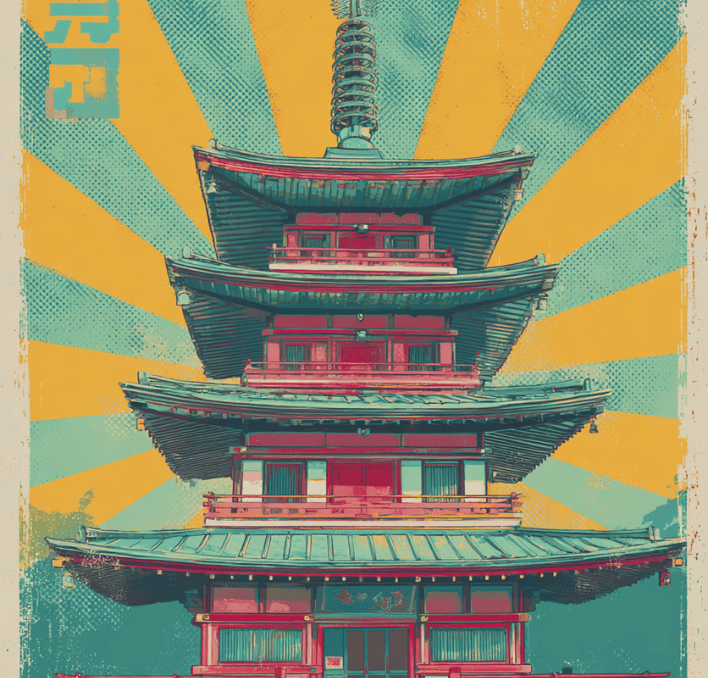 japanese pagoda