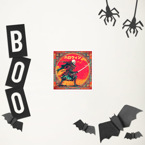 Samurai Demon Sticker
