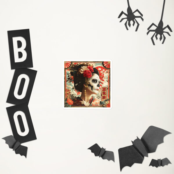 Spooky Geisha Sticker