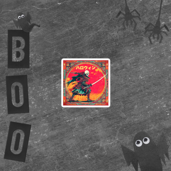 Samurai Demon Sticker