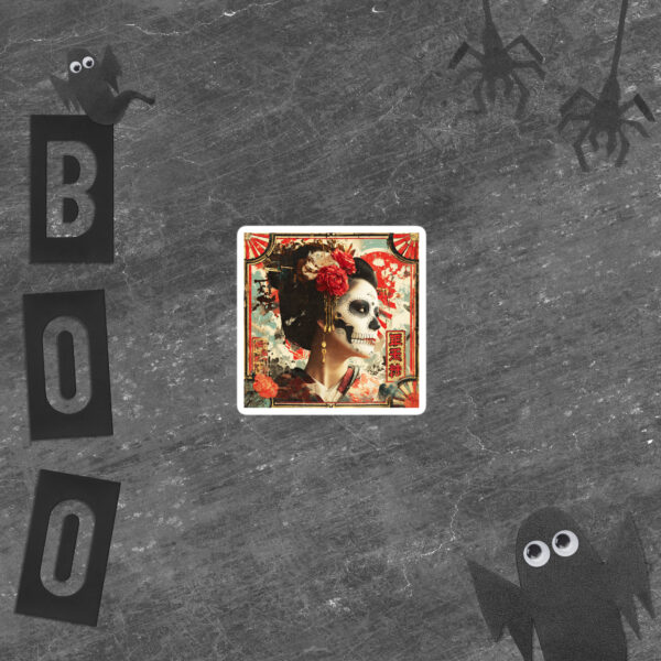 Spooky Geisha Sticker