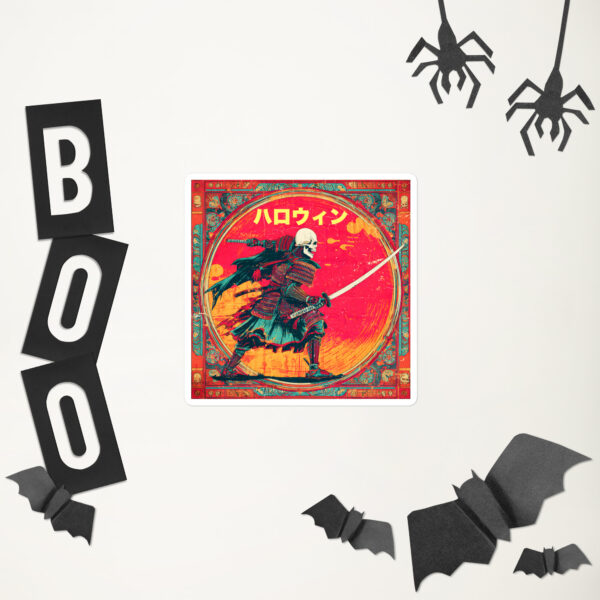Samurai Demon Sticker