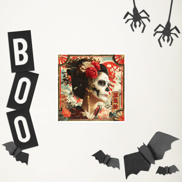 Spooky Geisha Sticker