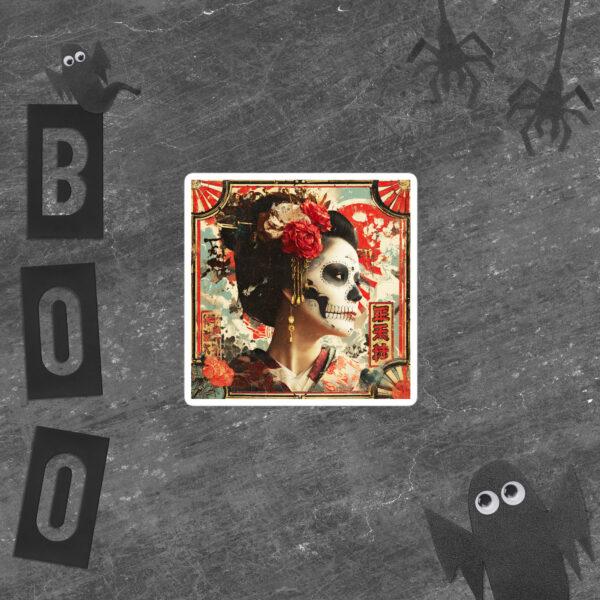 Spooky Geisha Sticker
