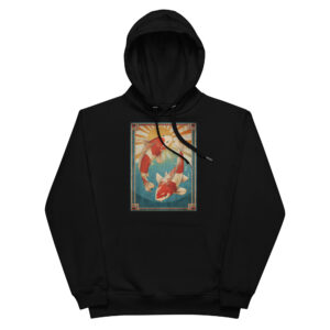 Koi Harmony Premium eco hoodie