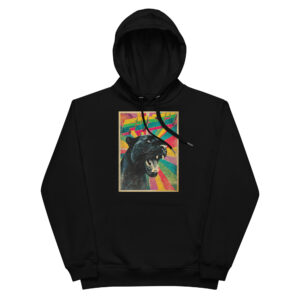 Retro Panther Premium eco hoodie