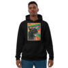 Retro Panther Premium eco hoodie
