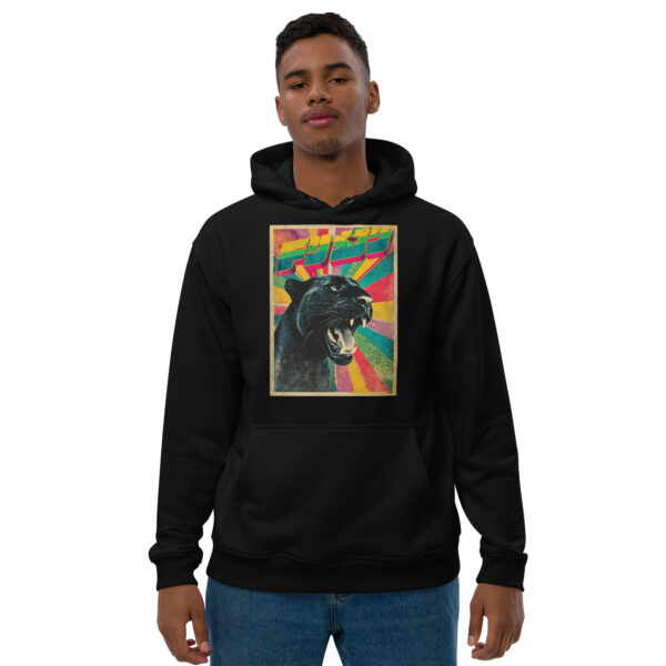Retro Panther Premium eco hoodie