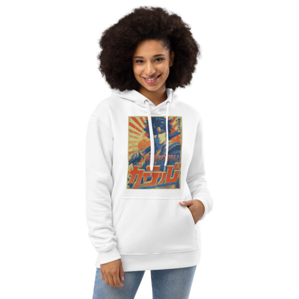 Retro Samurai Premium eco hoodie