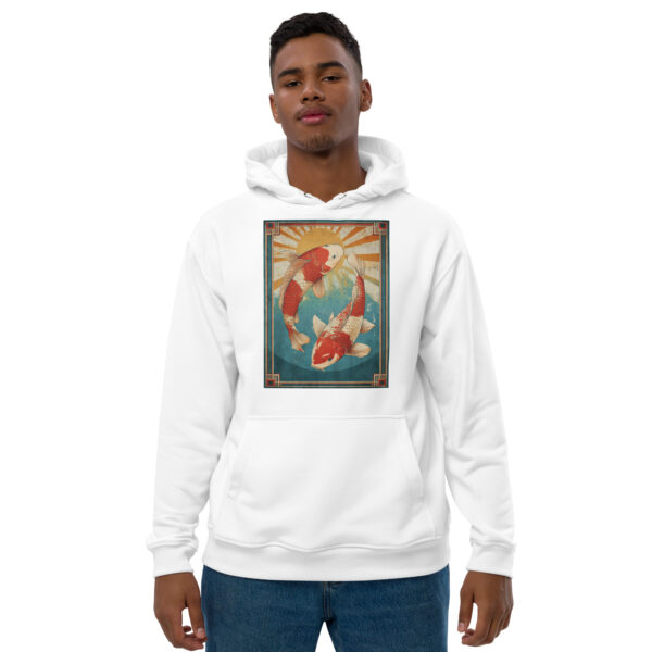 Koi Harmony Premium eco hoodie