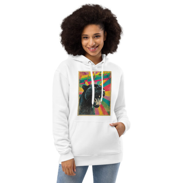 Retro Panther Premium eco hoodie
