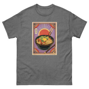 unisex-classic-tee-graphite-heather-front-68f7dfe87e7e3.jpg Rāmen — Classic Bowl Vibes