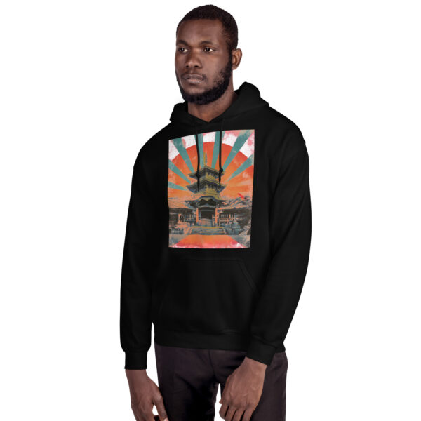 Sun Temple Unisex Hoodie