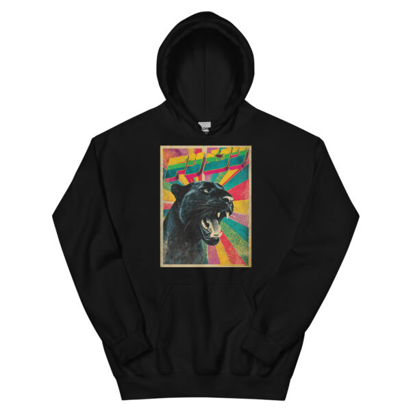 Retro Panther Unisex Hoodie