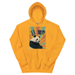 Odoroki Panda Unisex Hoodie