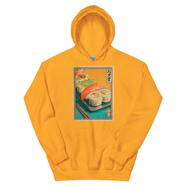 unisex-heavy-blend-hoodie-gold-front-68fe9794d3e41.jpg Sushi Night | Japanese Streetwear Hoodie