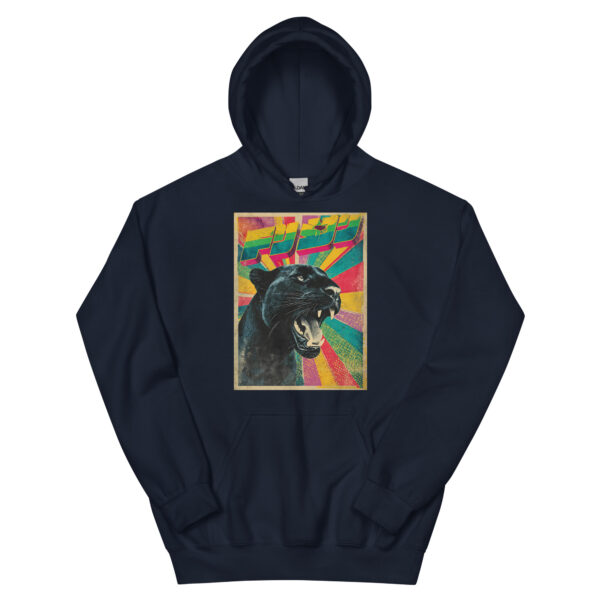 Retro Panther Unisex Hoodie