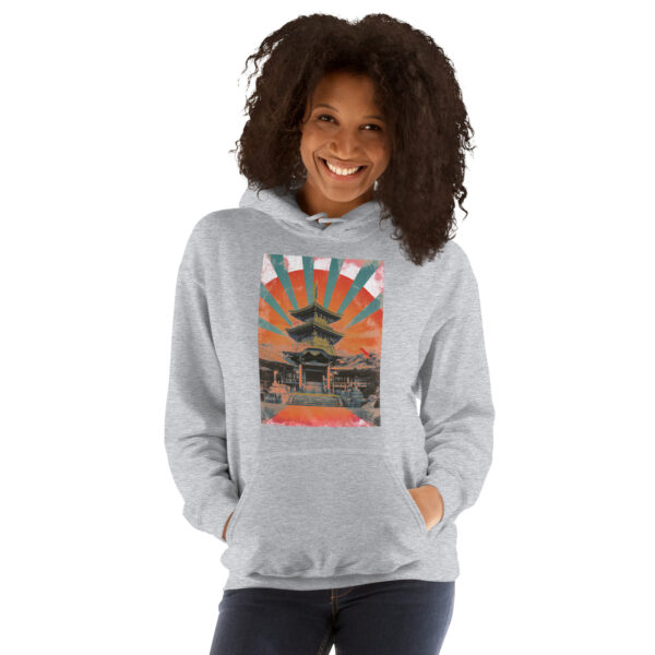 Sun Temple Unisex Hoodie