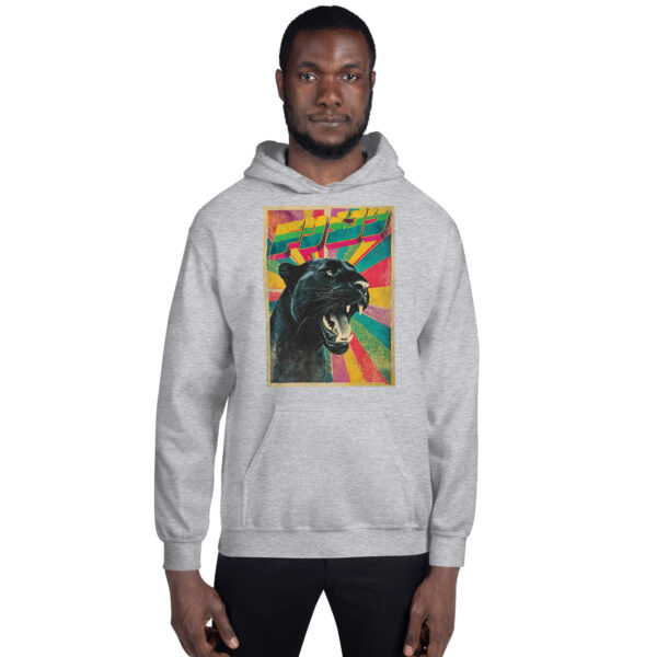 Retro Panther Unisex Hoodie