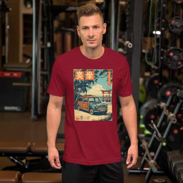 unisex-staple-t-shirt-cardinal-front-6914d8d8d512c.jpg The Torii Surf Wagon Tee