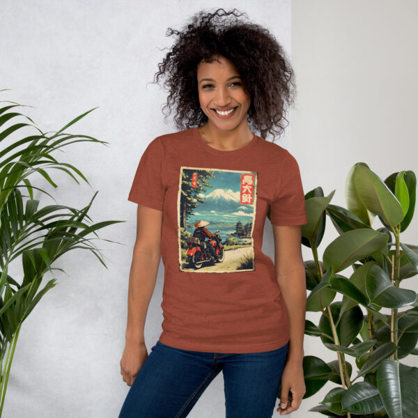unisex-staple-t-shirt-heather-clay-front-6914cf613f4dc.jpg The Ronin Rider Tee