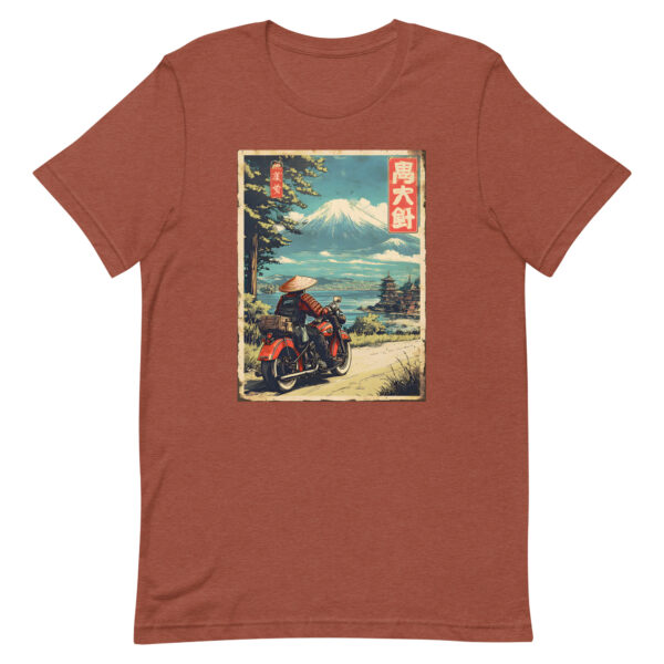 unisex-staple-t-shirt-heather-clay-front-6914cf621d45b.jpg The Ronin Rider Tee