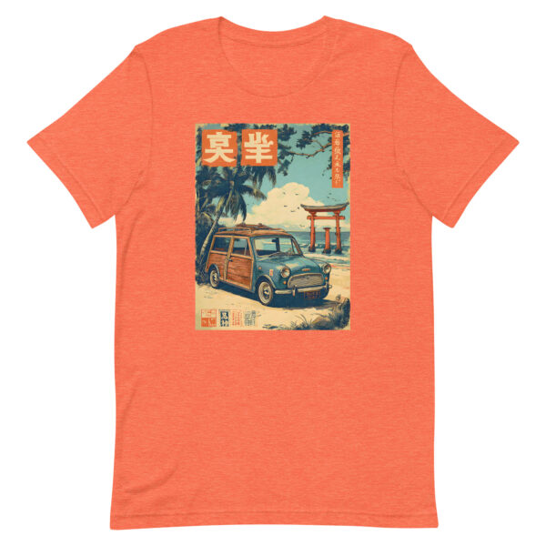 unisex-staple-t-shirt-heather-orange-front-6914d8d9d52e9.jpg The Torii Surf Wagon Tee