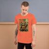 unisex-staple-t-shirt-heather-orange-front-6914e5a377dc4.jpg Urban Raccoon Fighter Tee
