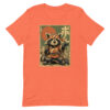 unisex-staple-t-shirt-heather-orange-front-6914e5a43df4b.jpg Urban Raccoon Fighter Tee