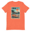 unisex-staple-t-shirt-heather-orange-front-6914eb2d9d2e5.jpg The Japan Van Life Tee
