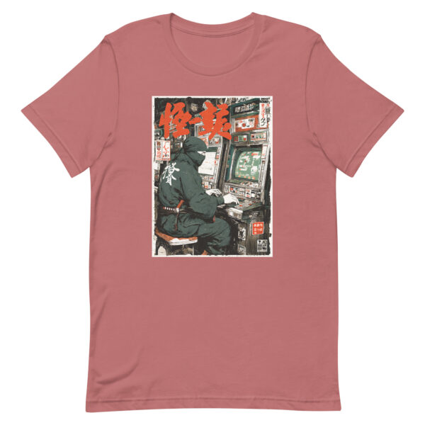 unisex-staple-t-shirt-mauve-front-6914d3cb852c6.jpg The Ninja Gamer Tee