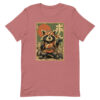 unisex-staple-t-shirt-mauve-front-6914e5a3221f5.jpg Urban Raccoon Fighter Tee