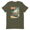unisex-staple-t-shirt-military-green-front-6914d8d99c364.jpg The Torii Surf Wagon Tee