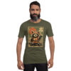 unisex-staple-t-shirt-military-green-front-6914e5a3397a1.jpg Urban Raccoon Fighter Tee