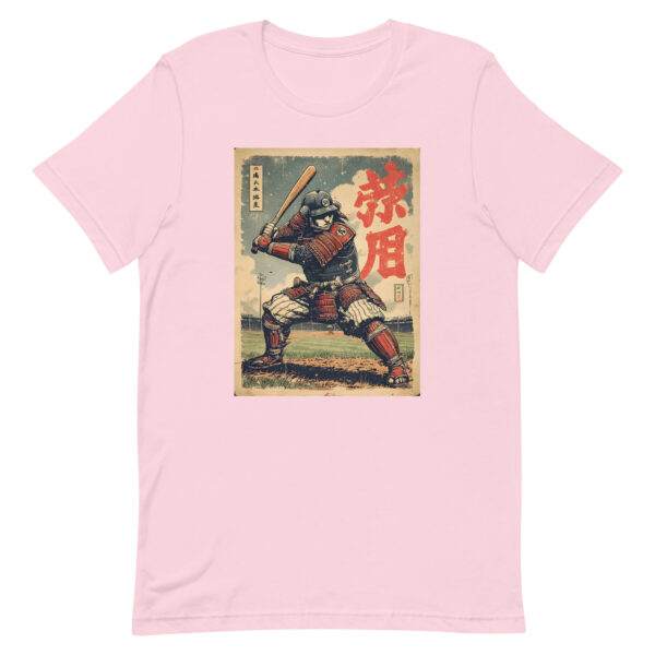 unisex-staple-t-shirt-soft-pink-front-6914d7ada426b.jpg Bushido Baseball Tee