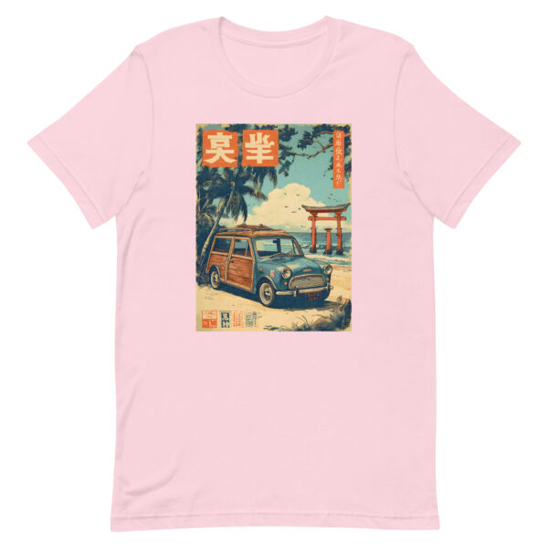unisex-staple-t-shirt-soft-pink-front-6914d8da29642.jpg The Torii Surf Wagon Tee
