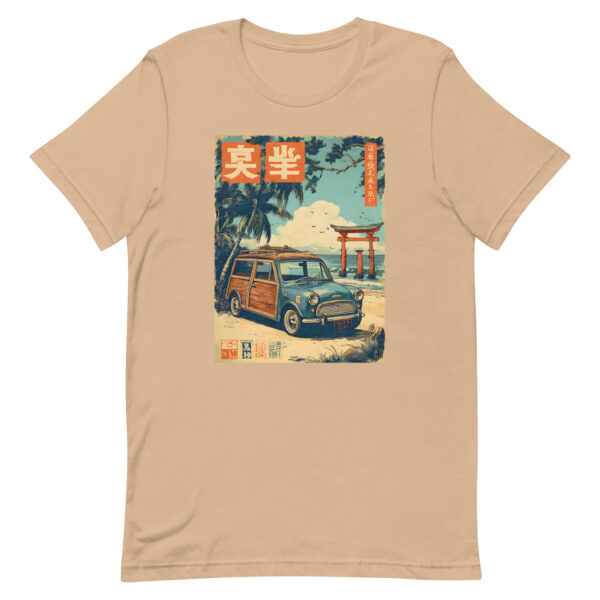unisex-staple-t-shirt-tan-front-6914d8da1238f.jpg The Torii Surf Wagon Tee