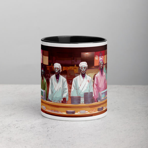 Apocalypse Sushi Mug with Color Inside