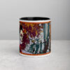 Yūrei Geisha Mug with Color Inside