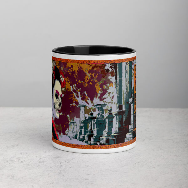 Yūrei Geisha Mug with Color Inside