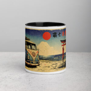 Retro Beach Van Mug