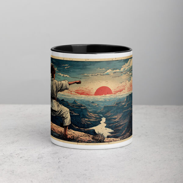 white-ceramic-mug-with-color-inside-black-11-oz-front-69274c3470f7c.jpg Canyon Karate Master Mug