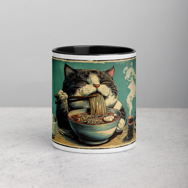 white-ceramic-mug-with-color-inside-black-11-oz-front-69274eca068e1.jpg Happy Noodle Cat Mug