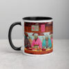 Zombie Sushi Bar Mug with Color Inside