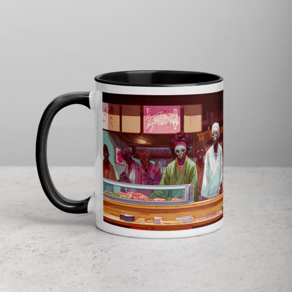 Apocalypse Sushi Mug with Color Inside