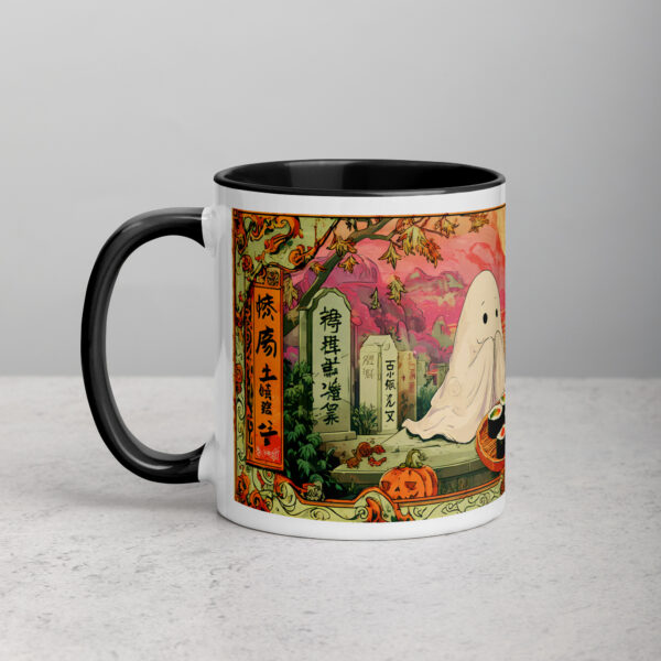 Boo! Sushi Time - Mug with Color Inside