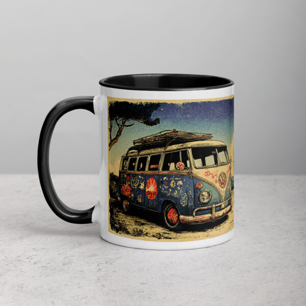 white-ceramic-mug-with-color-inside-black-11-oz-left-6927486bb476e.jpg Retro Beach Van Mug