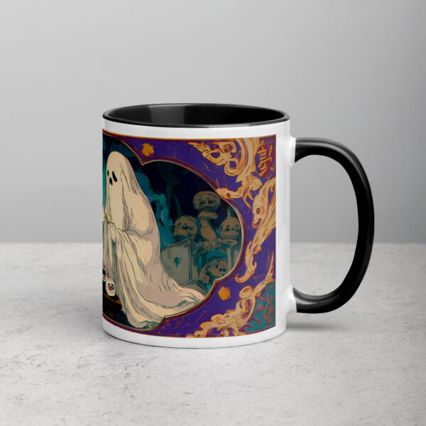 Spooky Sushi Spirits Mug with Color Inside