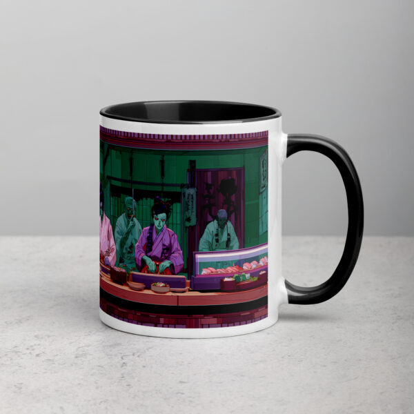 Sashimi of the Dead Mug with Color Inside