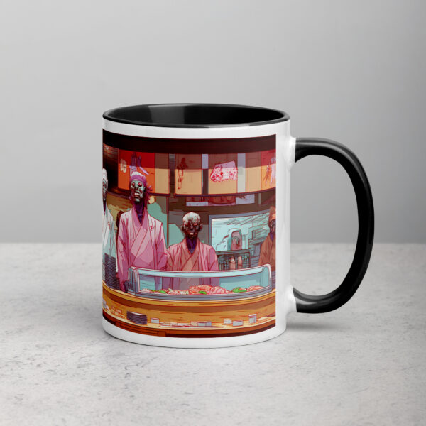 Apocalypse Sushi Mug with Color Inside